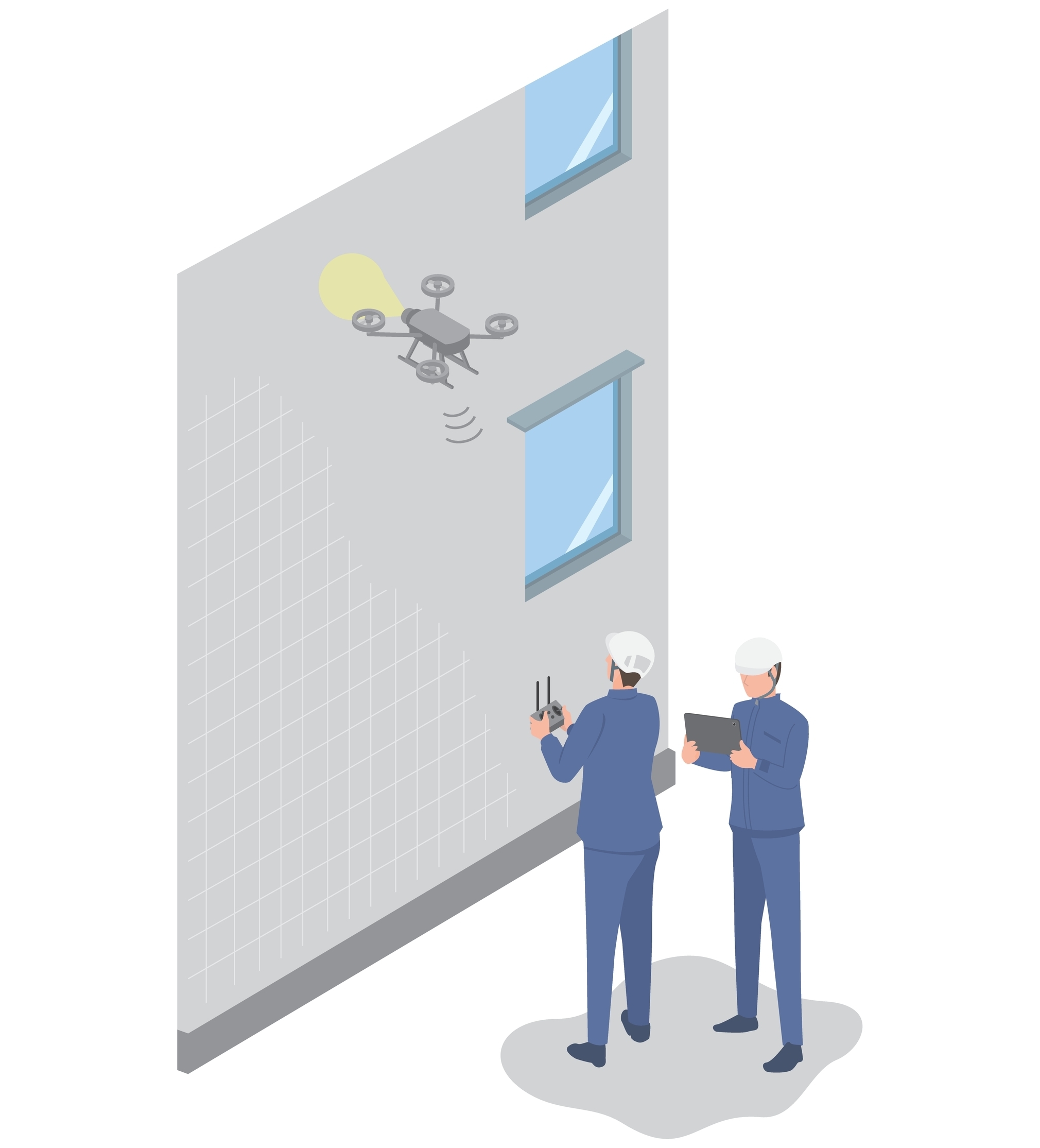 AI Drone Building External Wall Spalling/Water Seepage Detection System for Deteriorated Buildings in Hong Kong